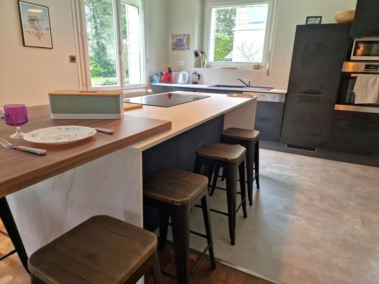 Ferienhaus Bonheur Dans Le Finistere Cosy Jardin 2-8 Pers Névez