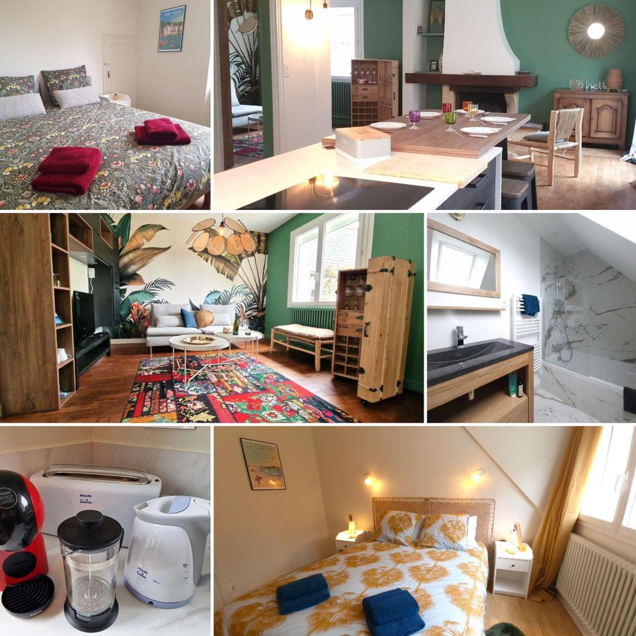 Bonheur Dans Le Finistere Cosy Jardin 2-8 Pers Ferienhaus *